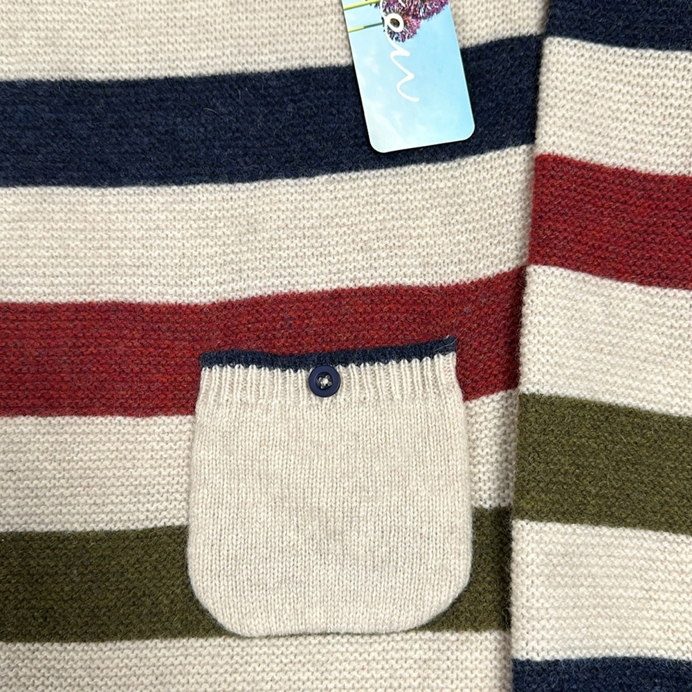 Kerr Lambswool Blend Striped Sweater - Picture 2 of 10